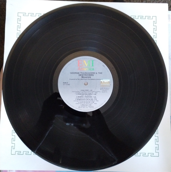 George Thorogood "Maverick" Vintage Vinyl Record - Picture 5 of 5